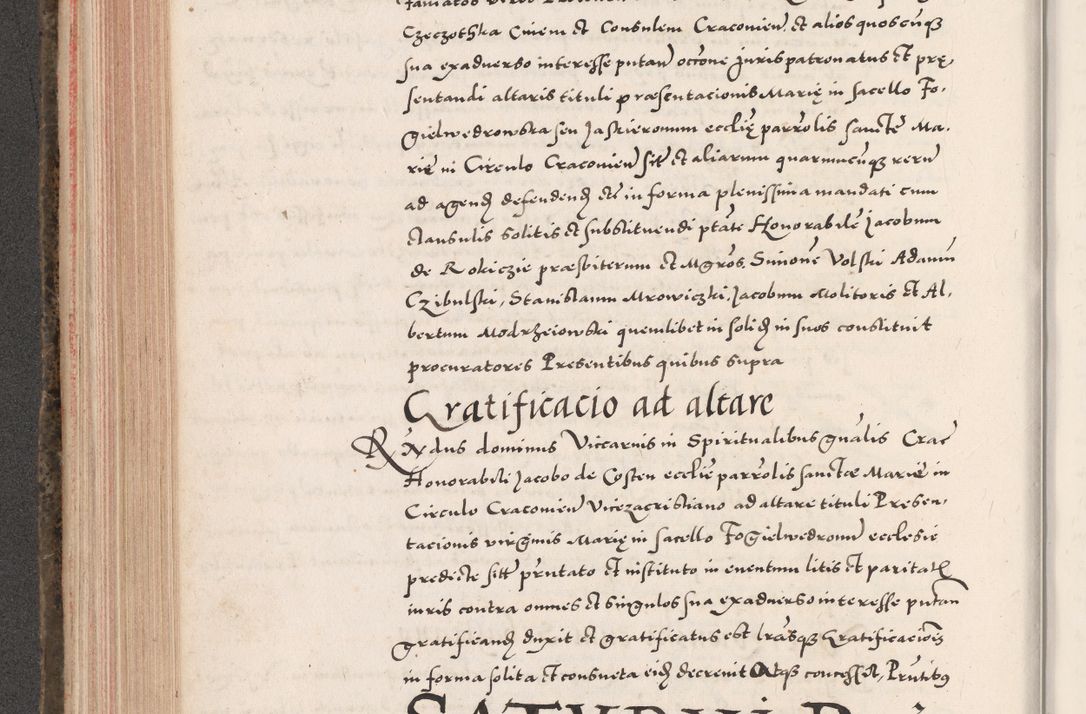 Zdjęcie nr 302 dla obiektu archiwalnego: Acta actorum causarum, sententiarum tam diffinitivarum quam interloquutoriarum, decretorum, obligationum, quietationum, constitutionum procuratorum etc. coram reverendo domino Martino Izdbienski de Russiecz archidiacono Posnaniensi, custode et in spiritualibus vicario generali Cracoviensi, ad annum Domini millesimum quingesimum sexagesimum quintum, cuius indictio octava, pontificatus Pii pape, annus sextus, continuantur