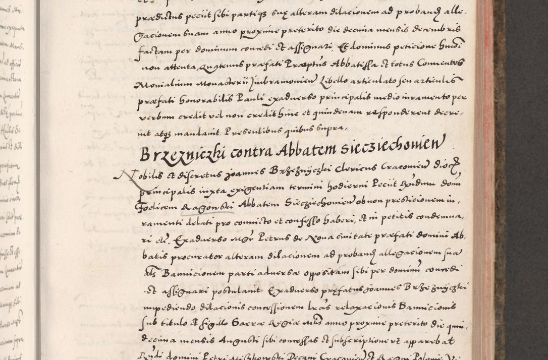 Zdjęcie nr 287 dla obiektu archiwalnego: Acta actorum causarum, sententiarum tam diffinitivarum quam interloquutoriarum, decretorum, obligationum, quietationum, constitutionum procuratorum etc. coram reverendo domino Martino Izdbienski de Russiecz archidiacono Posnaniensi, custode et in spiritualibus vicario generali Cracoviensi, ad annum Domini millesimum quingesimum sexagesimum quintum, cuius indictio octava, pontificatus Pii pape, annus sextus, continuantur