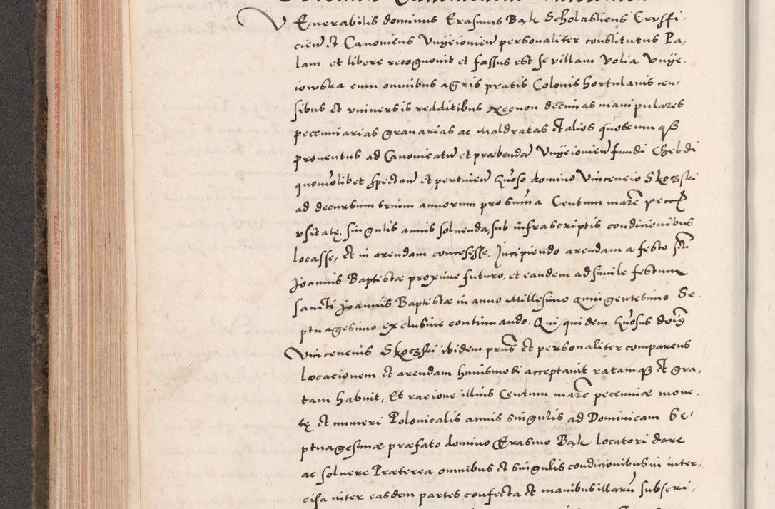 Zdjęcie nr 290 dla obiektu archiwalnego: Acta actorum causarum, sententiarum tam diffinitivarum quam interloquutoriarum, decretorum, obligationum, quietationum, constitutionum procuratorum etc. coram reverendo domino Martino Izdbienski de Russiecz archidiacono Posnaniensi, custode et in spiritualibus vicario generali Cracoviensi, ad annum Domini millesimum quingesimum sexagesimum quintum, cuius indictio octava, pontificatus Pii pape, annus sextus, continuantur