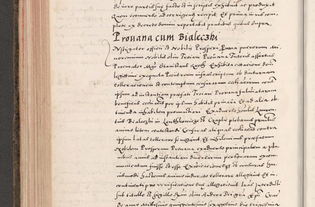Zdjęcie nr 284 dla obiektu archiwalnego: Acta actorum causarum, sententiarum tam diffinitivarum quam interloquutoriarum, decretorum, obligationum, quietationum, constitutionum procuratorum etc. coram reverendo domino Martino Izdbienski de Russiecz archidiacono Posnaniensi, custode et in spiritualibus vicario generali Cracoviensi, ad annum Domini millesimum quingesimum sexagesimum quintum, cuius indictio octava, pontificatus Pii pape, annus sextus, continuantur