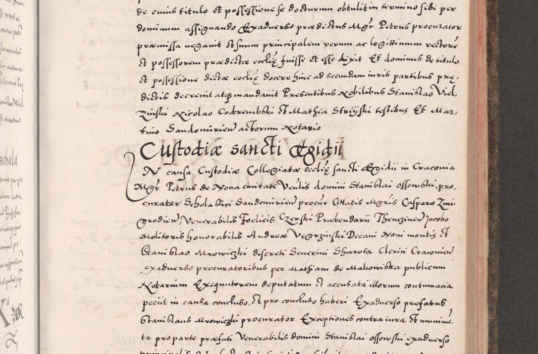 Zdjęcie nr 269 dla obiektu archiwalnego: Acta actorum causarum, sententiarum tam diffinitivarum quam interloquutoriarum, decretorum, obligationum, quietationum, constitutionum procuratorum etc. coram reverendo domino Martino Izdbienski de Russiecz archidiacono Posnaniensi, custode et in spiritualibus vicario generali Cracoviensi, ad annum Domini millesimum quingesimum sexagesimum quintum, cuius indictio octava, pontificatus Pii pape, annus sextus, continuantur