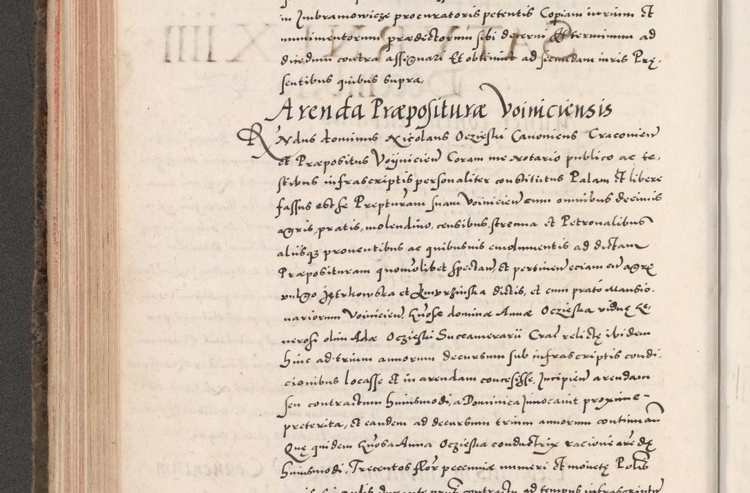 Zdjęcie nr 272 dla obiektu archiwalnego: Acta actorum causarum, sententiarum tam diffinitivarum quam interloquutoriarum, decretorum, obligationum, quietationum, constitutionum procuratorum etc. coram reverendo domino Martino Izdbienski de Russiecz archidiacono Posnaniensi, custode et in spiritualibus vicario generali Cracoviensi, ad annum Domini millesimum quingesimum sexagesimum quintum, cuius indictio octava, pontificatus Pii pape, annus sextus, continuantur