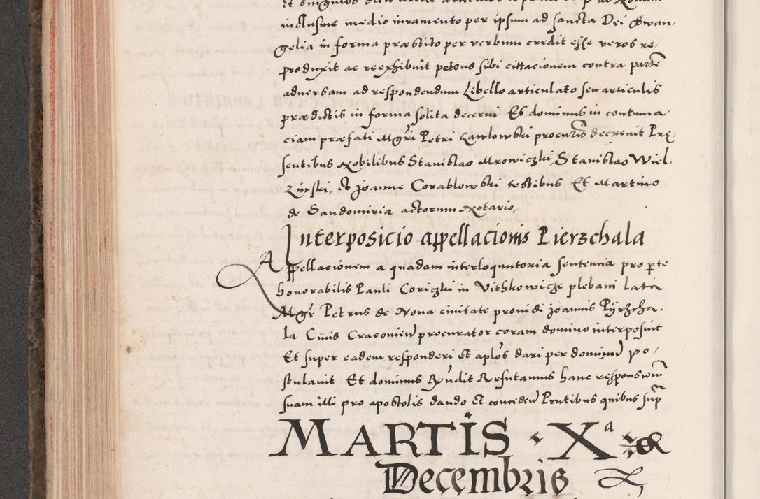 Zdjęcie nr 268 dla obiektu archiwalnego: Acta actorum causarum, sententiarum tam diffinitivarum quam interloquutoriarum, decretorum, obligationum, quietationum, constitutionum procuratorum etc. coram reverendo domino Martino Izdbienski de Russiecz archidiacono Posnaniensi, custode et in spiritualibus vicario generali Cracoviensi, ad annum Domini millesimum quingesimum sexagesimum quintum, cuius indictio octava, pontificatus Pii pape, annus sextus, continuantur