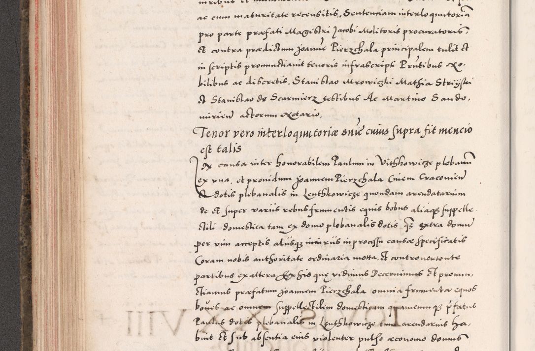 Zdjęcie nr 266 dla obiektu archiwalnego: Acta actorum causarum, sententiarum tam diffinitivarum quam interloquutoriarum, decretorum, obligationum, quietationum, constitutionum procuratorum etc. coram reverendo domino Martino Izdbienski de Russiecz archidiacono Posnaniensi, custode et in spiritualibus vicario generali Cracoviensi, ad annum Domini millesimum quingesimum sexagesimum quintum, cuius indictio octava, pontificatus Pii pape, annus sextus, continuantur