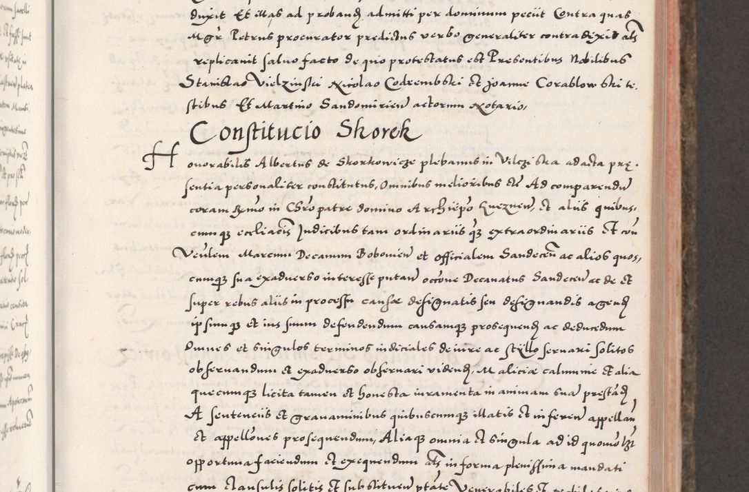 Zdjęcie nr 259 dla obiektu archiwalnego: Acta actorum causarum, sententiarum tam diffinitivarum quam interloquutoriarum, decretorum, obligationum, quietationum, constitutionum procuratorum etc. coram reverendo domino Martino Izdbienski de Russiecz archidiacono Posnaniensi, custode et in spiritualibus vicario generali Cracoviensi, ad annum Domini millesimum quingesimum sexagesimum quintum, cuius indictio octava, pontificatus Pii pape, annus sextus, continuantur
