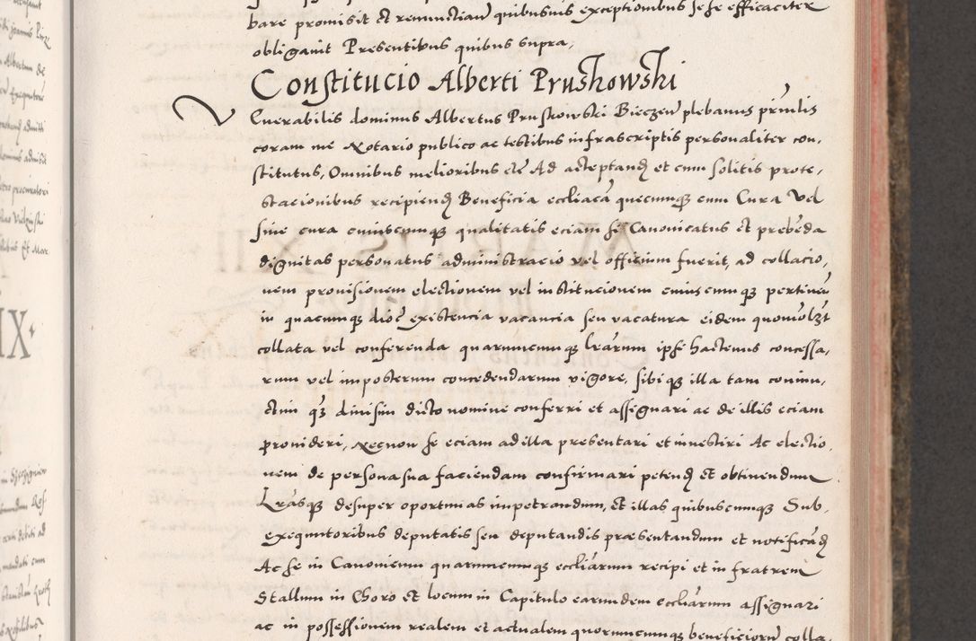 Zdjęcie nr 253 dla obiektu archiwalnego: Acta actorum causarum, sententiarum tam diffinitivarum quam interloquutoriarum, decretorum, obligationum, quietationum, constitutionum procuratorum etc. coram reverendo domino Martino Izdbienski de Russiecz archidiacono Posnaniensi, custode et in spiritualibus vicario generali Cracoviensi, ad annum Domini millesimum quingesimum sexagesimum quintum, cuius indictio octava, pontificatus Pii pape, annus sextus, continuantur