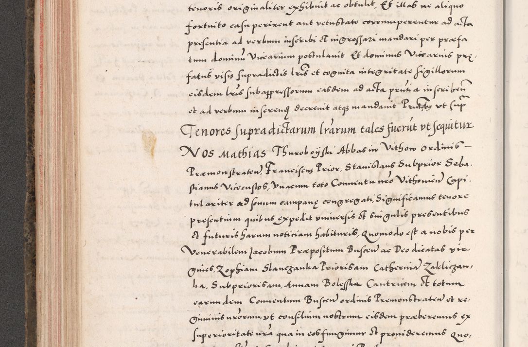 Zdjęcie nr 240 dla obiektu archiwalnego: Acta actorum causarum, sententiarum tam diffinitivarum quam interloquutoriarum, decretorum, obligationum, quietationum, constitutionum procuratorum etc. coram reverendo domino Martino Izdbienski de Russiecz archidiacono Posnaniensi, custode et in spiritualibus vicario generali Cracoviensi, ad annum Domini millesimum quingesimum sexagesimum quintum, cuius indictio octava, pontificatus Pii pape, annus sextus, continuantur