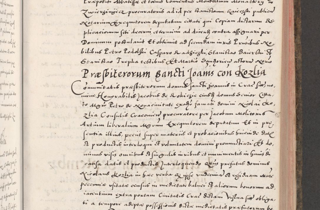 Zdjęcie nr 227 dla obiektu archiwalnego: Acta actorum causarum, sententiarum tam diffinitivarum quam interloquutoriarum, decretorum, obligationum, quietationum, constitutionum procuratorum etc. coram reverendo domino Martino Izdbienski de Russiecz archidiacono Posnaniensi, custode et in spiritualibus vicario generali Cracoviensi, ad annum Domini millesimum quingesimum sexagesimum quintum, cuius indictio octava, pontificatus Pii pape, annus sextus, continuantur