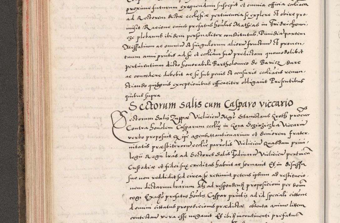 Zdjęcie nr 202 dla obiektu archiwalnego: Acta actorum causarum, sententiarum tam diffinitivarum quam interloquutoriarum, decretorum, obligationum, quietationum, constitutionum procuratorum etc. coram reverendo domino Martino Izdbienski de Russiecz archidiacono Posnaniensi, custode et in spiritualibus vicario generali Cracoviensi, ad annum Domini millesimum quingesimum sexagesimum quintum, cuius indictio octava, pontificatus Pii pape, annus sextus, continuantur