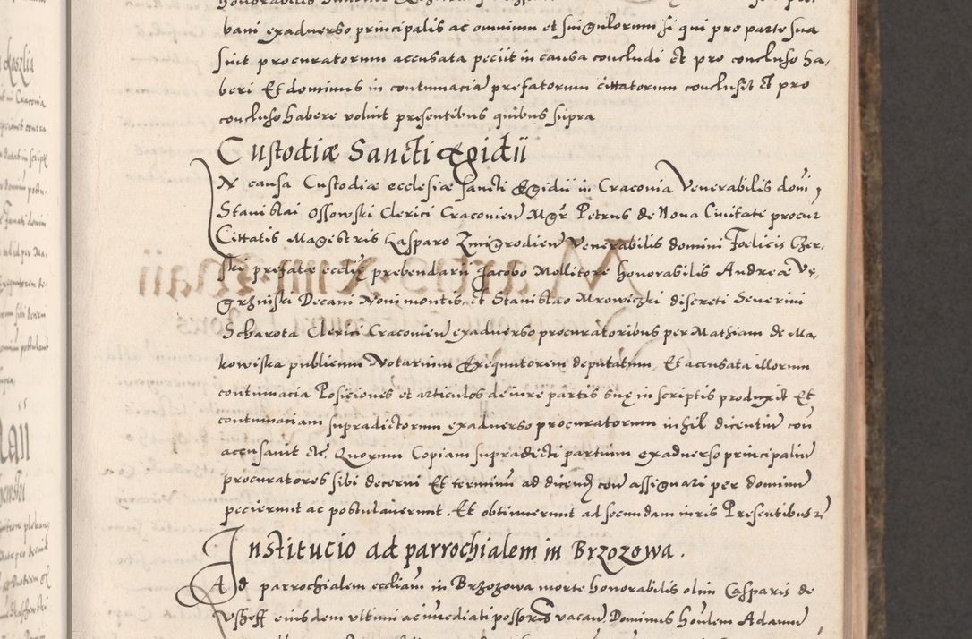 Zdjęcie nr 185 dla obiektu archiwalnego: Acta actorum causarum, sententiarum tam diffinitivarum quam interloquutoriarum, decretorum, obligationum, quietationum, constitutionum procuratorum etc. coram reverendo domino Martino Izdbienski de Russiecz archidiacono Posnaniensi, custode et in spiritualibus vicario generali Cracoviensi, ad annum Domini millesimum quingesimum sexagesimum quintum, cuius indictio octava, pontificatus Pii pape, annus sextus, continuantur