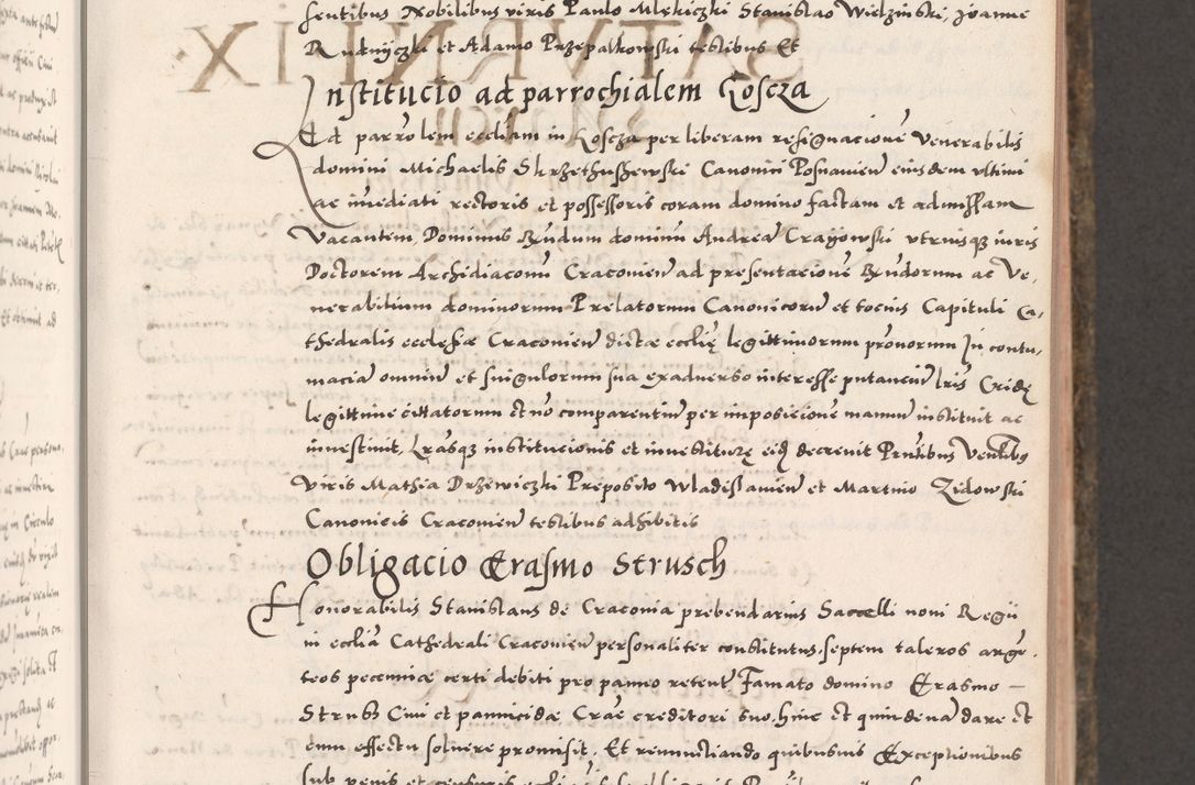 Zdjęcie nr 159 dla obiektu archiwalnego: Acta actorum causarum, sententiarum tam diffinitivarum quam interloquutoriarum, decretorum, obligationum, quietationum, constitutionum procuratorum etc. coram reverendo domino Martino Izdbienski de Russiecz archidiacono Posnaniensi, custode et in spiritualibus vicario generali Cracoviensi, ad annum Domini millesimum quingesimum sexagesimum quintum, cuius indictio octava, pontificatus Pii pape, annus sextus, continuantur