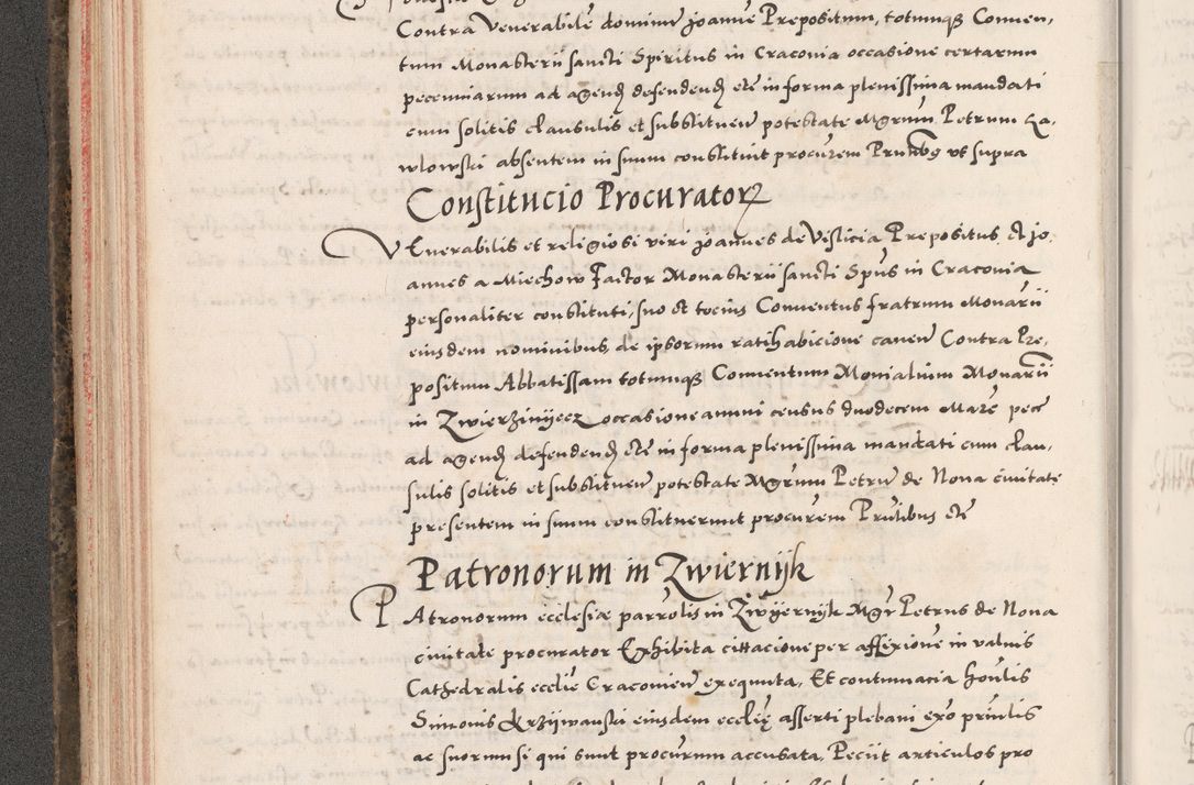 Zdjęcie nr 148 dla obiektu archiwalnego: Acta actorum causarum, sententiarum tam diffinitivarum quam interloquutoriarum, decretorum, obligationum, quietationum, constitutionum procuratorum etc. coram reverendo domino Martino Izdbienski de Russiecz archidiacono Posnaniensi, custode et in spiritualibus vicario generali Cracoviensi, ad annum Domini millesimum quingesimum sexagesimum quintum, cuius indictio octava, pontificatus Pii pape, annus sextus, continuantur