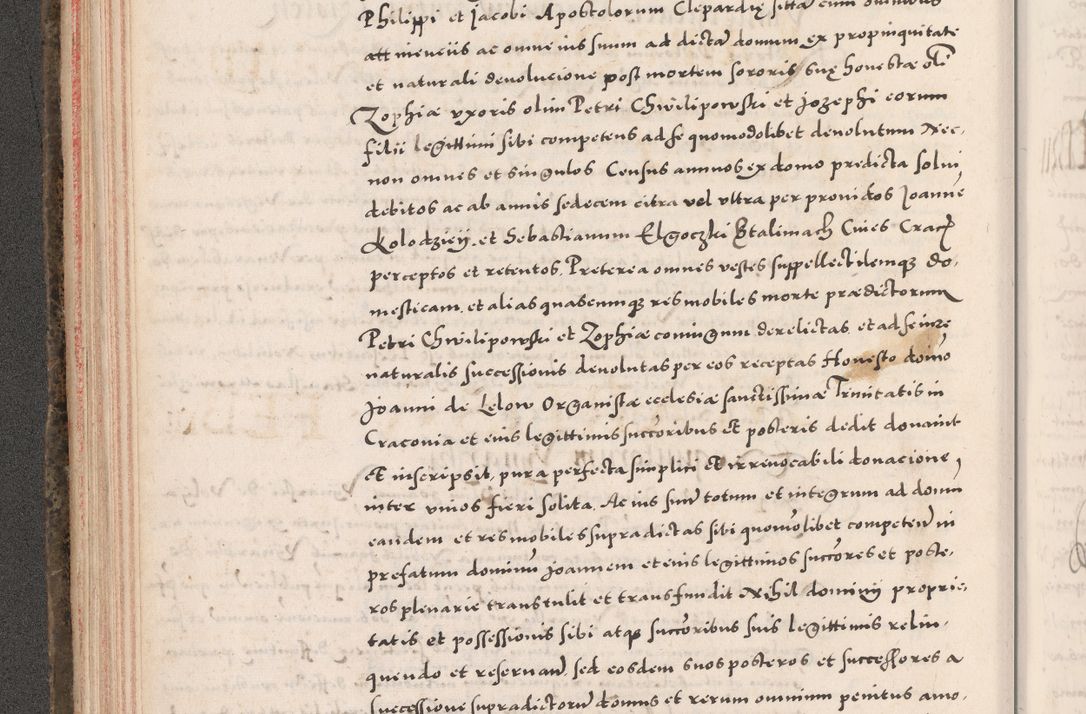 Zdjęcie nr 142 dla obiektu archiwalnego: Acta actorum causarum, sententiarum tam diffinitivarum quam interloquutoriarum, decretorum, obligationum, quietationum, constitutionum procuratorum etc. coram reverendo domino Martino Izdbienski de Russiecz archidiacono Posnaniensi, custode et in spiritualibus vicario generali Cracoviensi, ad annum Domini millesimum quingesimum sexagesimum quintum, cuius indictio octava, pontificatus Pii pape, annus sextus, continuantur