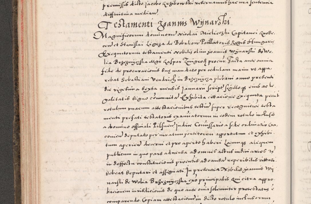 Zdjęcie nr 140 dla obiektu archiwalnego: Acta actorum causarum, sententiarum tam diffinitivarum quam interloquutoriarum, decretorum, obligationum, quietationum, constitutionum procuratorum etc. coram reverendo domino Martino Izdbienski de Russiecz archidiacono Posnaniensi, custode et in spiritualibus vicario generali Cracoviensi, ad annum Domini millesimum quingesimum sexagesimum quintum, cuius indictio octava, pontificatus Pii pape, annus sextus, continuantur