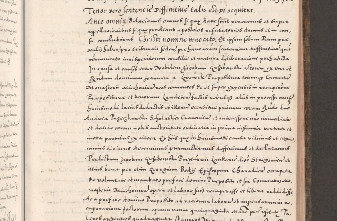 Zdjęcie nr 139 dla obiektu archiwalnego: Acta actorum causarum, sententiarum tam diffinitivarum quam interloquutoriarum, decretorum, obligationum, quietationum, constitutionum procuratorum etc. coram reverendo domino Martino Izdbienski de Russiecz archidiacono Posnaniensi, custode et in spiritualibus vicario generali Cracoviensi, ad annum Domini millesimum quingesimum sexagesimum quintum, cuius indictio octava, pontificatus Pii pape, annus sextus, continuantur