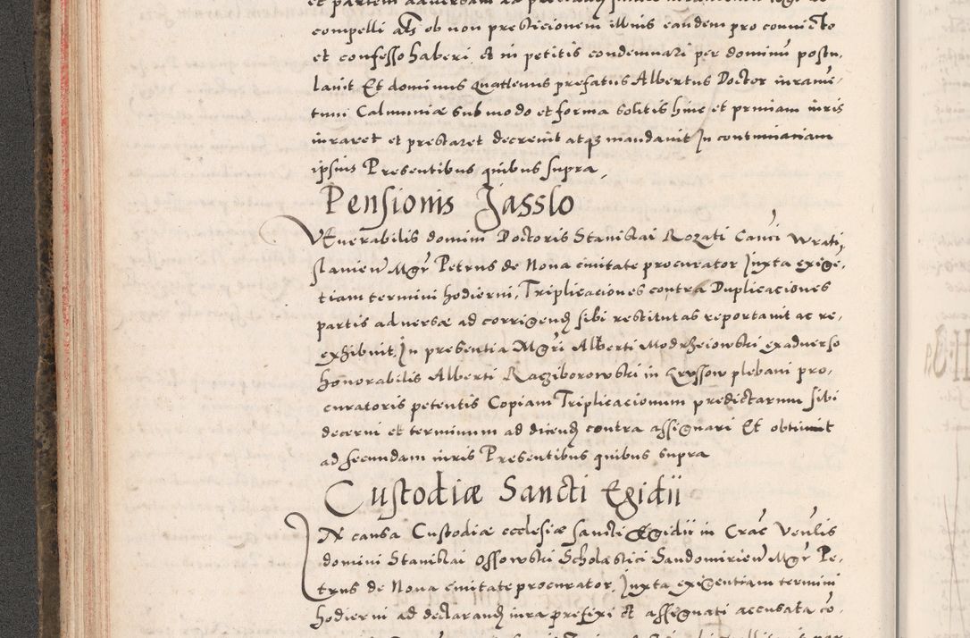 Zdjęcie nr 126 dla obiektu archiwalnego: Acta actorum causarum, sententiarum tam diffinitivarum quam interloquutoriarum, decretorum, obligationum, quietationum, constitutionum procuratorum etc. coram reverendo domino Martino Izdbienski de Russiecz archidiacono Posnaniensi, custode et in spiritualibus vicario generali Cracoviensi, ad annum Domini millesimum quingesimum sexagesimum quintum, cuius indictio octava, pontificatus Pii pape, annus sextus, continuantur
