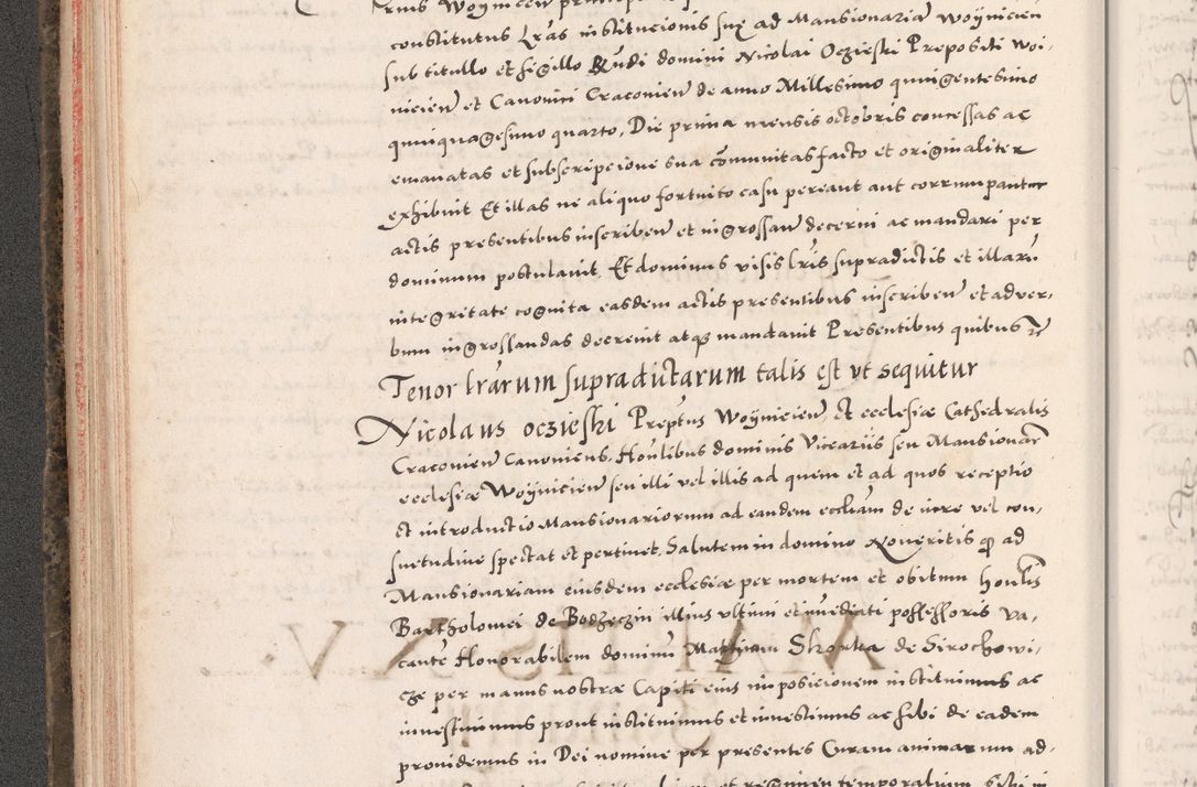 Zdjęcie nr 124 dla obiektu archiwalnego: Acta actorum causarum, sententiarum tam diffinitivarum quam interloquutoriarum, decretorum, obligationum, quietationum, constitutionum procuratorum etc. coram reverendo domino Martino Izdbienski de Russiecz archidiacono Posnaniensi, custode et in spiritualibus vicario generali Cracoviensi, ad annum Domini millesimum quingesimum sexagesimum quintum, cuius indictio octava, pontificatus Pii pape, annus sextus, continuantur