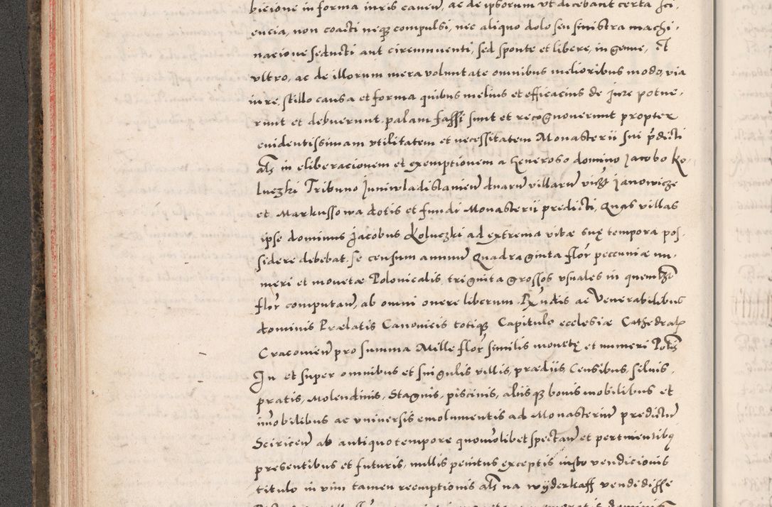 Zdjęcie nr 120 dla obiektu archiwalnego: Acta actorum causarum, sententiarum tam diffinitivarum quam interloquutoriarum, decretorum, obligationum, quietationum, constitutionum procuratorum etc. coram reverendo domino Martino Izdbienski de Russiecz archidiacono Posnaniensi, custode et in spiritualibus vicario generali Cracoviensi, ad annum Domini millesimum quingesimum sexagesimum quintum, cuius indictio octava, pontificatus Pii pape, annus sextus, continuantur