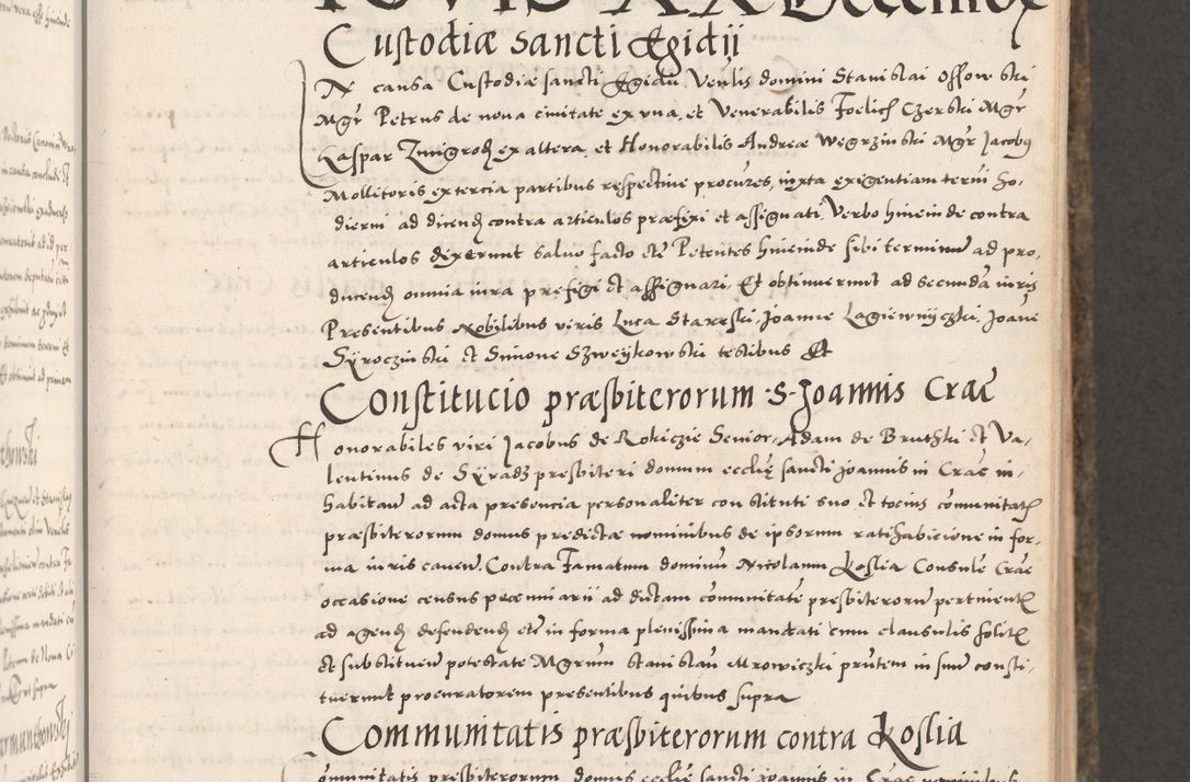 Zdjęcie nr 101 dla obiektu archiwalnego: Acta actorum causarum, sententiarum tam diffinitivarum quam interloquutoriarum, decretorum, obligationum, quietationum, constitutionum procuratorum etc. coram reverendo domino Martino Izdbienski de Russiecz archidiacono Posnaniensi, custode et in spiritualibus vicario generali Cracoviensi, ad annum Domini millesimum quingesimum sexagesimum quintum, cuius indictio octava, pontificatus Pii pape, annus sextus, continuantur