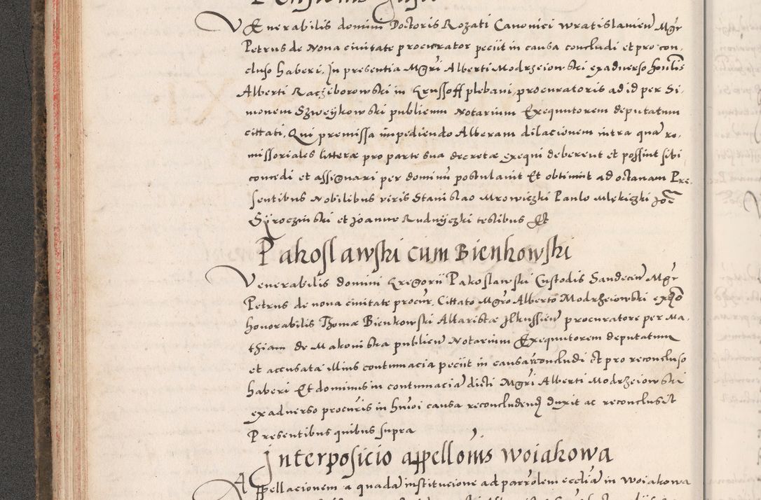 Zdjęcie nr 92 dla obiektu archiwalnego: Acta actorum causarum, sententiarum tam diffinitivarum quam interloquutoriarum, decretorum, obligationum, quietationum, constitutionum procuratorum etc. coram reverendo domino Martino Izdbienski de Russiecz archidiacono Posnaniensi, custode et in spiritualibus vicario generali Cracoviensi, ad annum Domini millesimum quingesimum sexagesimum quintum, cuius indictio octava, pontificatus Pii pape, annus sextus, continuantur