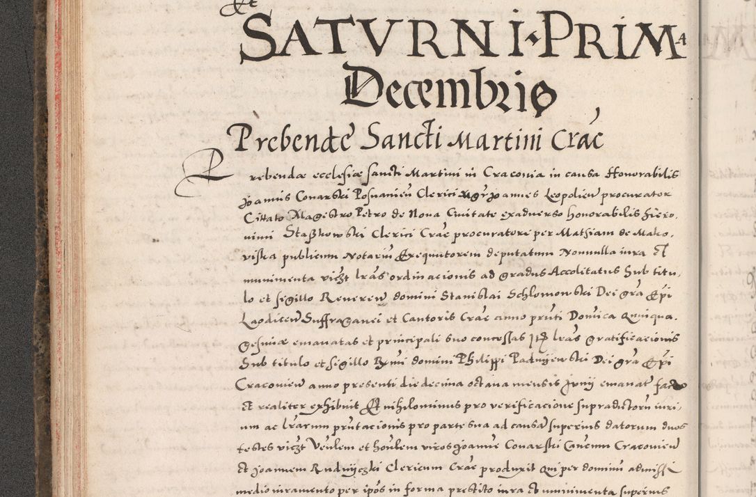 Zdjęcie nr 90 dla obiektu archiwalnego: Acta actorum causarum, sententiarum tam diffinitivarum quam interloquutoriarum, decretorum, obligationum, quietationum, constitutionum procuratorum etc. coram reverendo domino Martino Izdbienski de Russiecz archidiacono Posnaniensi, custode et in spiritualibus vicario generali Cracoviensi, ad annum Domini millesimum quingesimum sexagesimum quintum, cuius indictio octava, pontificatus Pii pape, annus sextus, continuantur