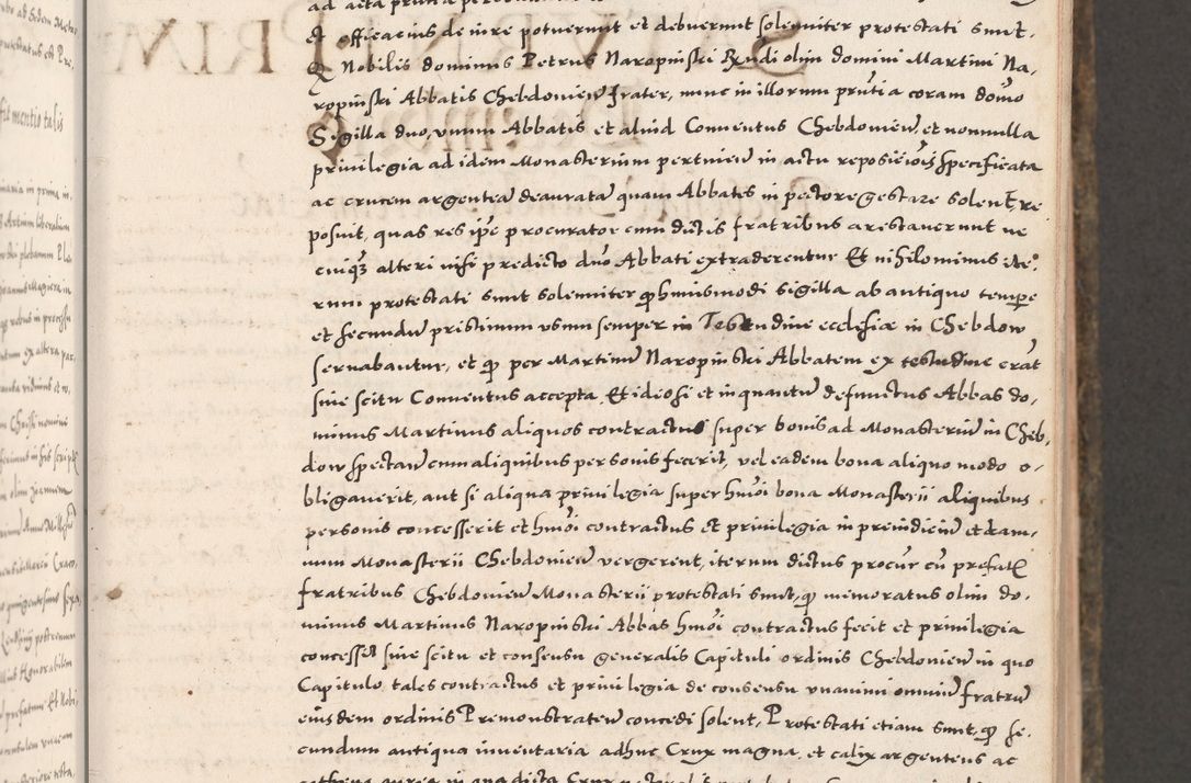 Zdjęcie nr 89 dla obiektu archiwalnego: Acta actorum causarum, sententiarum tam diffinitivarum quam interloquutoriarum, decretorum, obligationum, quietationum, constitutionum procuratorum etc. coram reverendo domino Martino Izdbienski de Russiecz archidiacono Posnaniensi, custode et in spiritualibus vicario generali Cracoviensi, ad annum Domini millesimum quingesimum sexagesimum quintum, cuius indictio octava, pontificatus Pii pape, annus sextus, continuantur