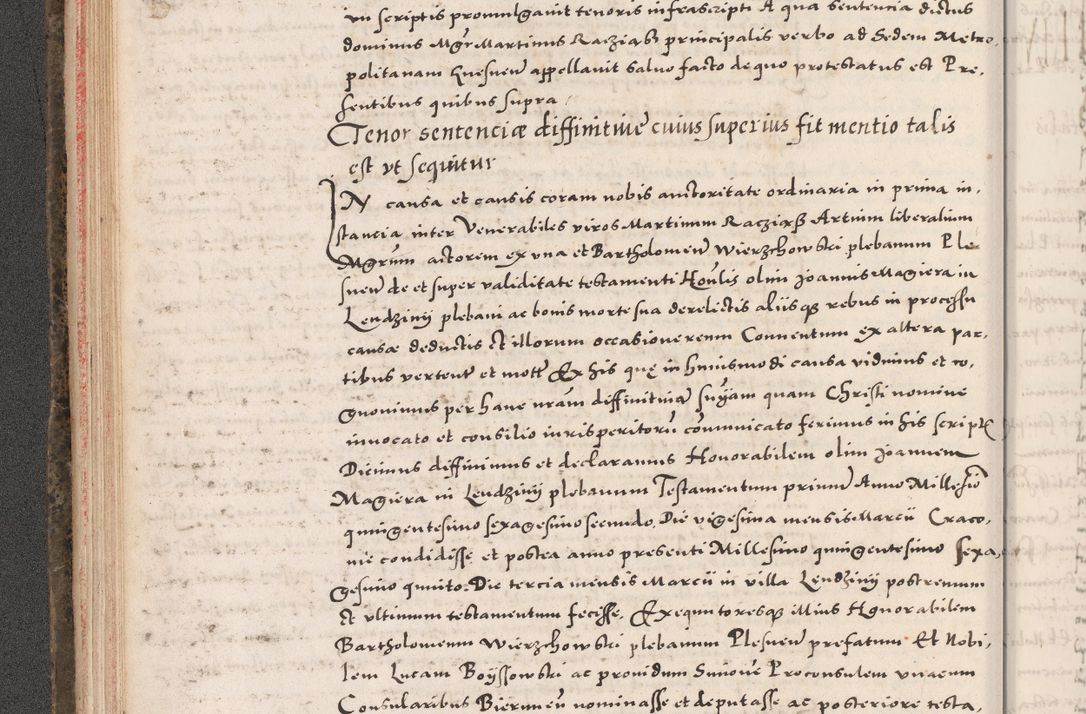 Zdjęcie nr 88 dla obiektu archiwalnego: Acta actorum causarum, sententiarum tam diffinitivarum quam interloquutoriarum, decretorum, obligationum, quietationum, constitutionum procuratorum etc. coram reverendo domino Martino Izdbienski de Russiecz archidiacono Posnaniensi, custode et in spiritualibus vicario generali Cracoviensi, ad annum Domini millesimum quingesimum sexagesimum quintum, cuius indictio octava, pontificatus Pii pape, annus sextus, continuantur