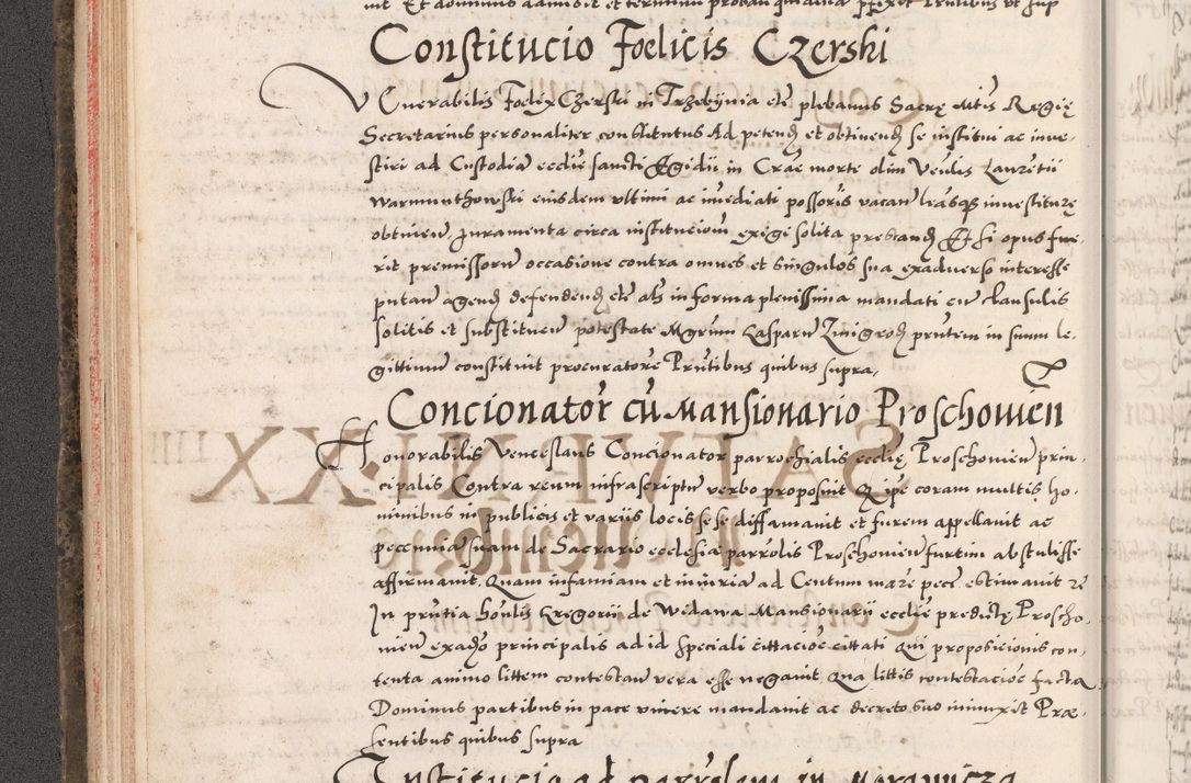 Zdjęcie nr 82 dla obiektu archiwalnego: Acta actorum causarum, sententiarum tam diffinitivarum quam interloquutoriarum, decretorum, obligationum, quietationum, constitutionum procuratorum etc. coram reverendo domino Martino Izdbienski de Russiecz archidiacono Posnaniensi, custode et in spiritualibus vicario generali Cracoviensi, ad annum Domini millesimum quingesimum sexagesimum quintum, cuius indictio octava, pontificatus Pii pape, annus sextus, continuantur