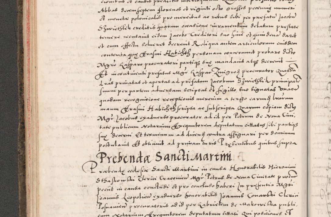 Zdjęcie nr 66 dla obiektu archiwalnego: Acta actorum causarum, sententiarum tam diffinitivarum quam interloquutoriarum, decretorum, obligationum, quietationum, constitutionum procuratorum etc. coram reverendo domino Martino Izdbienski de Russiecz archidiacono Posnaniensi, custode et in spiritualibus vicario generali Cracoviensi, ad annum Domini millesimum quingesimum sexagesimum quintum, cuius indictio octava, pontificatus Pii pape, annus sextus, continuantur