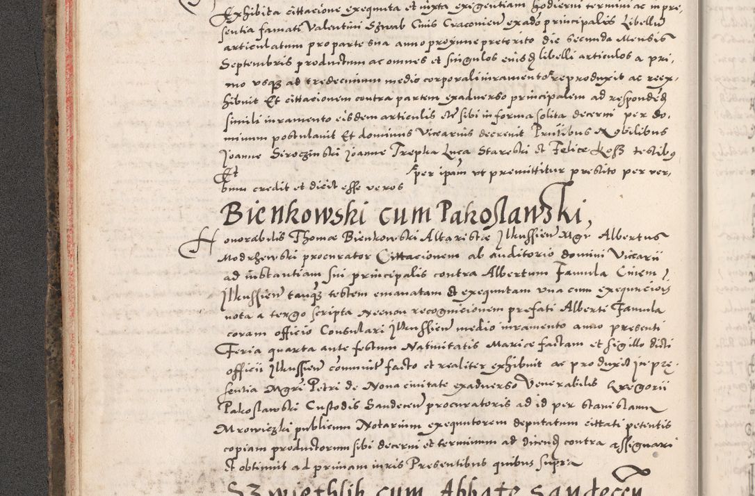 Zdjęcie nr 40 dla obiektu archiwalnego: Acta actorum causarum, sententiarum tam diffinitivarum quam interloquutoriarum, decretorum, obligationum, quietationum, constitutionum procuratorum etc. coram reverendo domino Martino Izdbienski de Russiecz archidiacono Posnaniensi, custode et in spiritualibus vicario generali Cracoviensi, ad annum Domini millesimum quingesimum sexagesimum quintum, cuius indictio octava, pontificatus Pii pape, annus sextus, continuantur