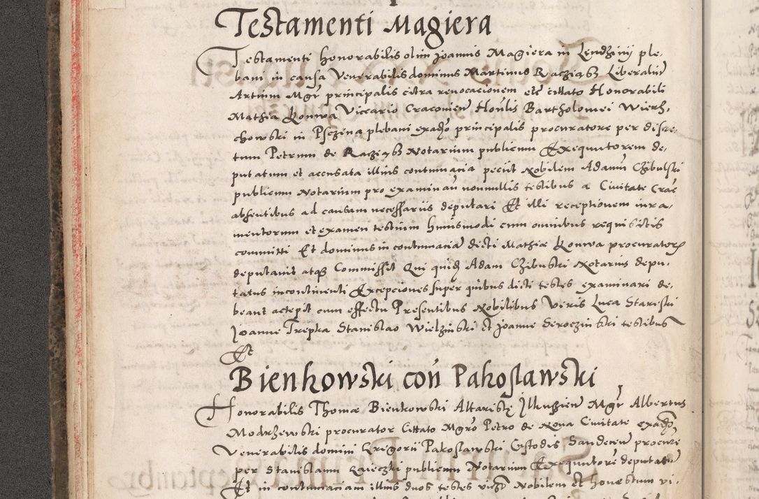 Zdjęcie nr 36 dla obiektu archiwalnego: Acta actorum causarum, sententiarum tam diffinitivarum quam interloquutoriarum, decretorum, obligationum, quietationum, constitutionum procuratorum etc. coram reverendo domino Martino Izdbienski de Russiecz archidiacono Posnaniensi, custode et in spiritualibus vicario generali Cracoviensi, ad annum Domini millesimum quingesimum sexagesimum quintum, cuius indictio octava, pontificatus Pii pape, annus sextus, continuantur