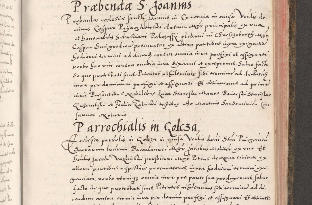 Zdjęcie nr 801 dla obiektu archiwalnego: Acta actorum causarum, sententiarum tam diffinitivarum quam interloquutoriarum, decretorum, obligationum, quietationum, constitutionum procuratorum etc. coram reverendo domino Martino Izdbienski de Russiecz archidiacono Posnaniensi, custode et in spiritualibus vicario generali Cracoviensi, ad annum Domini millesimum quingesimum sexagesimum quintum, cuius indictio octava, pontificatus Pii pape, annus sextus, continuantur