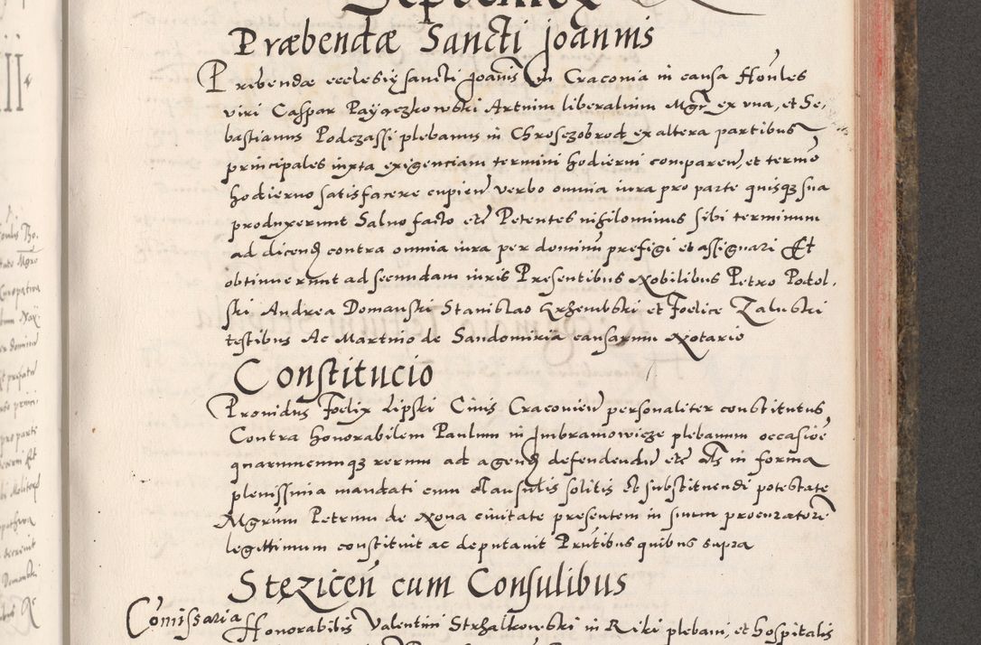 Zdjęcie nr 795 dla obiektu archiwalnego: Acta actorum causarum, sententiarum tam diffinitivarum quam interloquutoriarum, decretorum, obligationum, quietationum, constitutionum procuratorum etc. coram reverendo domino Martino Izdbienski de Russiecz archidiacono Posnaniensi, custode et in spiritualibus vicario generali Cracoviensi, ad annum Domini millesimum quingesimum sexagesimum quintum, cuius indictio octava, pontificatus Pii pape, annus sextus, continuantur