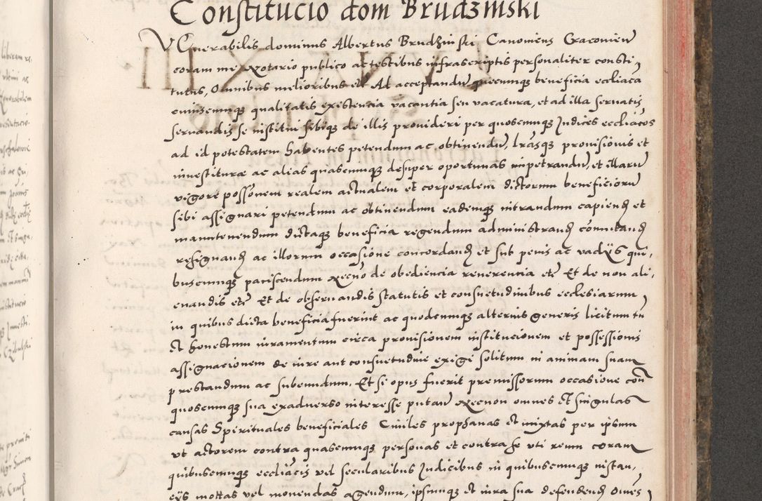 Zdjęcie nr 793 dla obiektu archiwalnego: Acta actorum causarum, sententiarum tam diffinitivarum quam interloquutoriarum, decretorum, obligationum, quietationum, constitutionum procuratorum etc. coram reverendo domino Martino Izdbienski de Russiecz archidiacono Posnaniensi, custode et in spiritualibus vicario generali Cracoviensi, ad annum Domini millesimum quingesimum sexagesimum quintum, cuius indictio octava, pontificatus Pii pape, annus sextus, continuantur