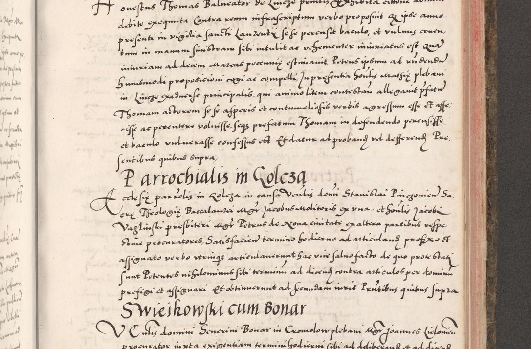 Zdjęcie nr 789 dla obiektu archiwalnego: Acta actorum causarum, sententiarum tam diffinitivarum quam interloquutoriarum, decretorum, obligationum, quietationum, constitutionum procuratorum etc. coram reverendo domino Martino Izdbienski de Russiecz archidiacono Posnaniensi, custode et in spiritualibus vicario generali Cracoviensi, ad annum Domini millesimum quingesimum sexagesimum quintum, cuius indictio octava, pontificatus Pii pape, annus sextus, continuantur