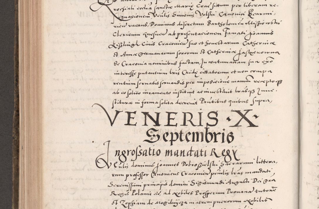 Zdjęcie nr 784 dla obiektu archiwalnego: Acta actorum causarum, sententiarum tam diffinitivarum quam interloquutoriarum, decretorum, obligationum, quietationum, constitutionum procuratorum etc. coram reverendo domino Martino Izdbienski de Russiecz archidiacono Posnaniensi, custode et in spiritualibus vicario generali Cracoviensi, ad annum Domini millesimum quingesimum sexagesimum quintum, cuius indictio octava, pontificatus Pii pape, annus sextus, continuantur