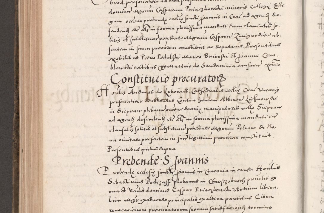 Zdjęcie nr 782 dla obiektu archiwalnego: Acta actorum causarum, sententiarum tam diffinitivarum quam interloquutoriarum, decretorum, obligationum, quietationum, constitutionum procuratorum etc. coram reverendo domino Martino Izdbienski de Russiecz archidiacono Posnaniensi, custode et in spiritualibus vicario generali Cracoviensi, ad annum Domini millesimum quingesimum sexagesimum quintum, cuius indictio octava, pontificatus Pii pape, annus sextus, continuantur