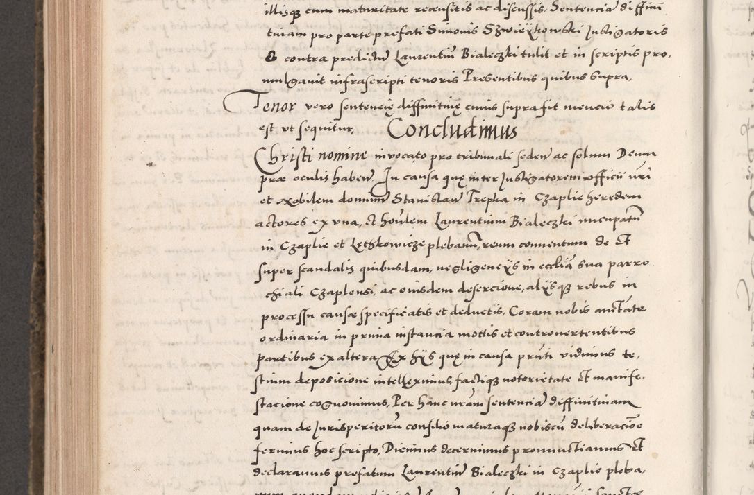 Zdjęcie nr 780 dla obiektu archiwalnego: Acta actorum causarum, sententiarum tam diffinitivarum quam interloquutoriarum, decretorum, obligationum, quietationum, constitutionum procuratorum etc. coram reverendo domino Martino Izdbienski de Russiecz archidiacono Posnaniensi, custode et in spiritualibus vicario generali Cracoviensi, ad annum Domini millesimum quingesimum sexagesimum quintum, cuius indictio octava, pontificatus Pii pape, annus sextus, continuantur