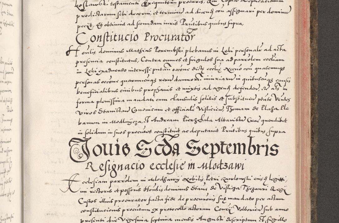 Zdjęcie nr 771 dla obiektu archiwalnego: Acta actorum causarum, sententiarum tam diffinitivarum quam interloquutoriarum, decretorum, obligationum, quietationum, constitutionum procuratorum etc. coram reverendo domino Martino Izdbienski de Russiecz archidiacono Posnaniensi, custode et in spiritualibus vicario generali Cracoviensi, ad annum Domini millesimum quingesimum sexagesimum quintum, cuius indictio octava, pontificatus Pii pape, annus sextus, continuantur