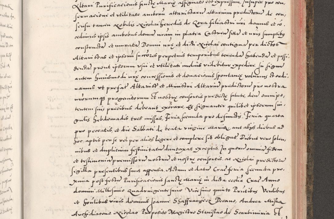 Zdjęcie nr 769 dla obiektu archiwalnego: Acta actorum causarum, sententiarum tam diffinitivarum quam interloquutoriarum, decretorum, obligationum, quietationum, constitutionum procuratorum etc. coram reverendo domino Martino Izdbienski de Russiecz archidiacono Posnaniensi, custode et in spiritualibus vicario generali Cracoviensi, ad annum Domini millesimum quingesimum sexagesimum quintum, cuius indictio octava, pontificatus Pii pape, annus sextus, continuantur