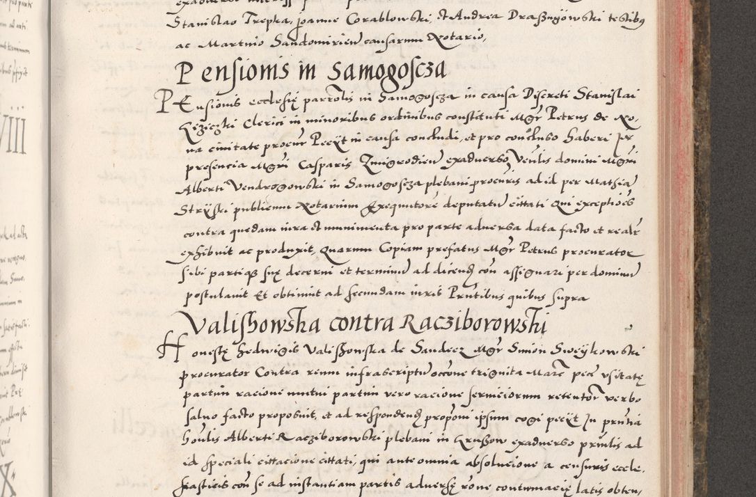 Zdjęcie nr 765 dla obiektu archiwalnego: Acta actorum causarum, sententiarum tam diffinitivarum quam interloquutoriarum, decretorum, obligationum, quietationum, constitutionum procuratorum etc. coram reverendo domino Martino Izdbienski de Russiecz archidiacono Posnaniensi, custode et in spiritualibus vicario generali Cracoviensi, ad annum Domini millesimum quingesimum sexagesimum quintum, cuius indictio octava, pontificatus Pii pape, annus sextus, continuantur