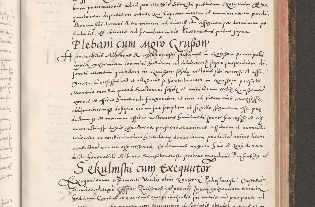 Zdjęcie nr 763 dla obiektu archiwalnego: Acta actorum causarum, sententiarum tam diffinitivarum quam interloquutoriarum, decretorum, obligationum, quietationum, constitutionum procuratorum etc. coram reverendo domino Martino Izdbienski de Russiecz archidiacono Posnaniensi, custode et in spiritualibus vicario generali Cracoviensi, ad annum Domini millesimum quingesimum sexagesimum quintum, cuius indictio octava, pontificatus Pii pape, annus sextus, continuantur