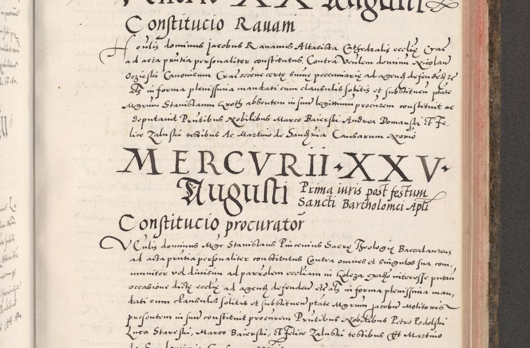 Zdjęcie nr 755 dla obiektu archiwalnego: Acta actorum causarum, sententiarum tam diffinitivarum quam interloquutoriarum, decretorum, obligationum, quietationum, constitutionum procuratorum etc. coram reverendo domino Martino Izdbienski de Russiecz archidiacono Posnaniensi, custode et in spiritualibus vicario generali Cracoviensi, ad annum Domini millesimum quingesimum sexagesimum quintum, cuius indictio octava, pontificatus Pii pape, annus sextus, continuantur