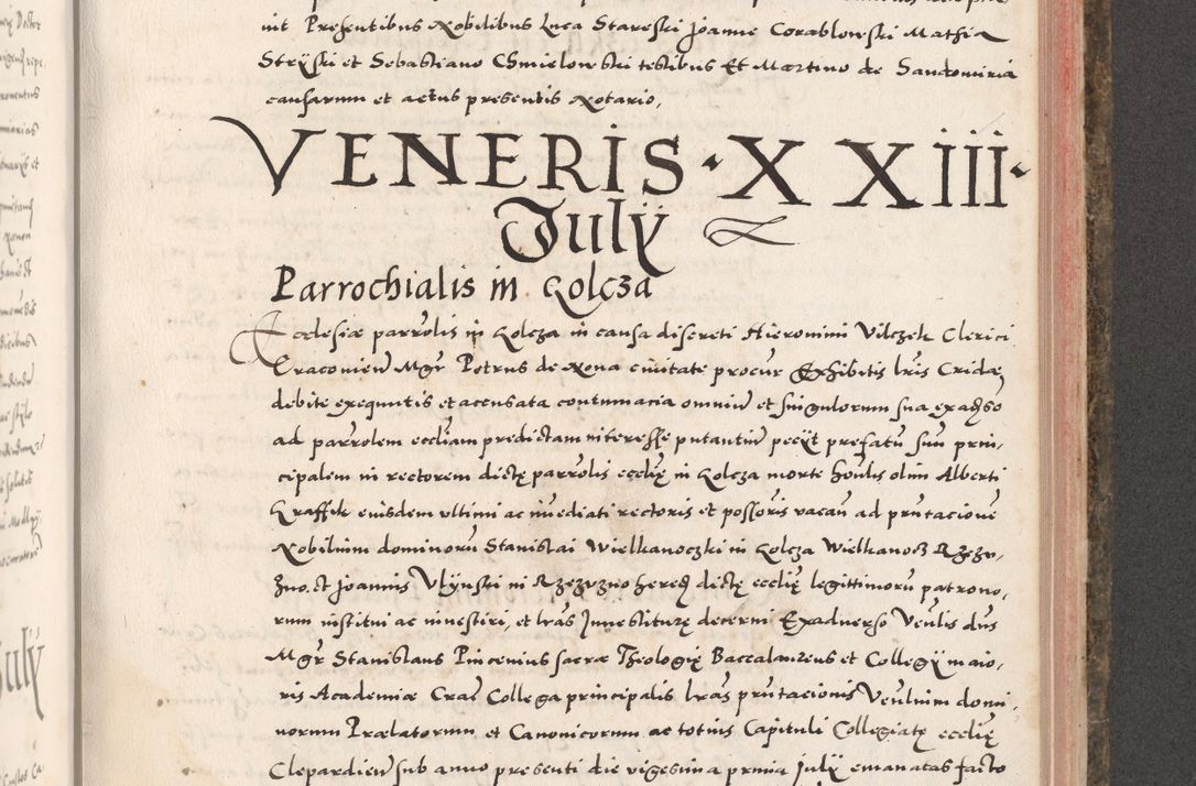 Zdjęcie nr 741 dla obiektu archiwalnego: Acta actorum causarum, sententiarum tam diffinitivarum quam interloquutoriarum, decretorum, obligationum, quietationum, constitutionum procuratorum etc. coram reverendo domino Martino Izdbienski de Russiecz archidiacono Posnaniensi, custode et in spiritualibus vicario generali Cracoviensi, ad annum Domini millesimum quingesimum sexagesimum quintum, cuius indictio octava, pontificatus Pii pape, annus sextus, continuantur