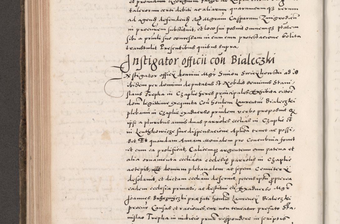 Zdjęcie nr 732 dla obiektu archiwalnego: Acta actorum causarum, sententiarum tam diffinitivarum quam interloquutoriarum, decretorum, obligationum, quietationum, constitutionum procuratorum etc. coram reverendo domino Martino Izdbienski de Russiecz archidiacono Posnaniensi, custode et in spiritualibus vicario generali Cracoviensi, ad annum Domini millesimum quingesimum sexagesimum quintum, cuius indictio octava, pontificatus Pii pape, annus sextus, continuantur