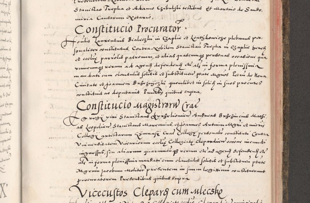 Zdjęcie nr 729 dla obiektu archiwalnego: Acta actorum causarum, sententiarum tam diffinitivarum quam interloquutoriarum, decretorum, obligationum, quietationum, constitutionum procuratorum etc. coram reverendo domino Martino Izdbienski de Russiecz archidiacono Posnaniensi, custode et in spiritualibus vicario generali Cracoviensi, ad annum Domini millesimum quingesimum sexagesimum quintum, cuius indictio octava, pontificatus Pii pape, annus sextus, continuantur
