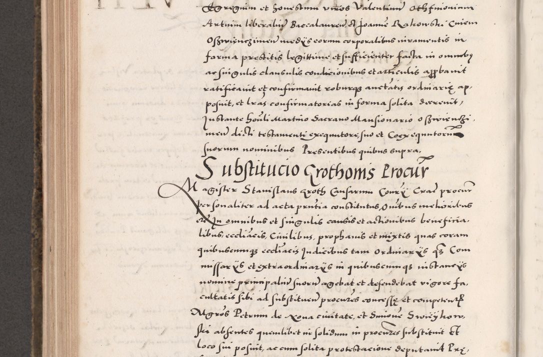 Zdjęcie nr 722 dla obiektu archiwalnego: Acta actorum causarum, sententiarum tam diffinitivarum quam interloquutoriarum, decretorum, obligationum, quietationum, constitutionum procuratorum etc. coram reverendo domino Martino Izdbienski de Russiecz archidiacono Posnaniensi, custode et in spiritualibus vicario generali Cracoviensi, ad annum Domini millesimum quingesimum sexagesimum quintum, cuius indictio octava, pontificatus Pii pape, annus sextus, continuantur