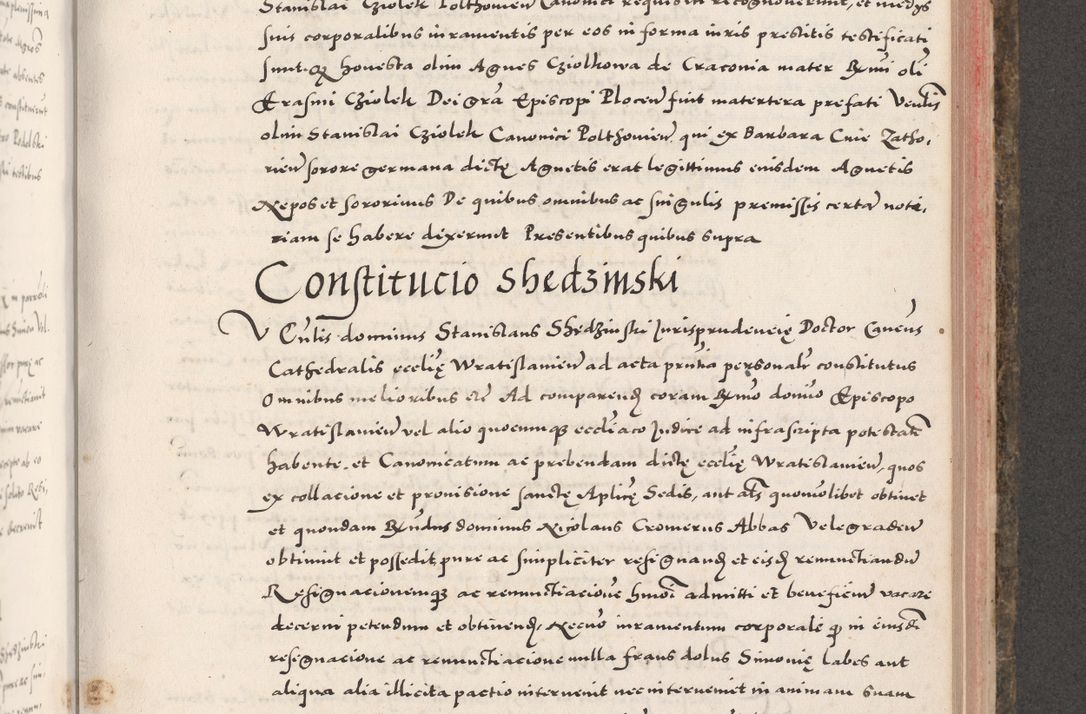 Zdjęcie nr 717 dla obiektu archiwalnego: Acta actorum causarum, sententiarum tam diffinitivarum quam interloquutoriarum, decretorum, obligationum, quietationum, constitutionum procuratorum etc. coram reverendo domino Martino Izdbienski de Russiecz archidiacono Posnaniensi, custode et in spiritualibus vicario generali Cracoviensi, ad annum Domini millesimum quingesimum sexagesimum quintum, cuius indictio octava, pontificatus Pii pape, annus sextus, continuantur