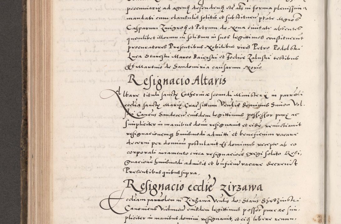 Zdjęcie nr 716 dla obiektu archiwalnego: Acta actorum causarum, sententiarum tam diffinitivarum quam interloquutoriarum, decretorum, obligationum, quietationum, constitutionum procuratorum etc. coram reverendo domino Martino Izdbienski de Russiecz archidiacono Posnaniensi, custode et in spiritualibus vicario generali Cracoviensi, ad annum Domini millesimum quingesimum sexagesimum quintum, cuius indictio octava, pontificatus Pii pape, annus sextus, continuantur