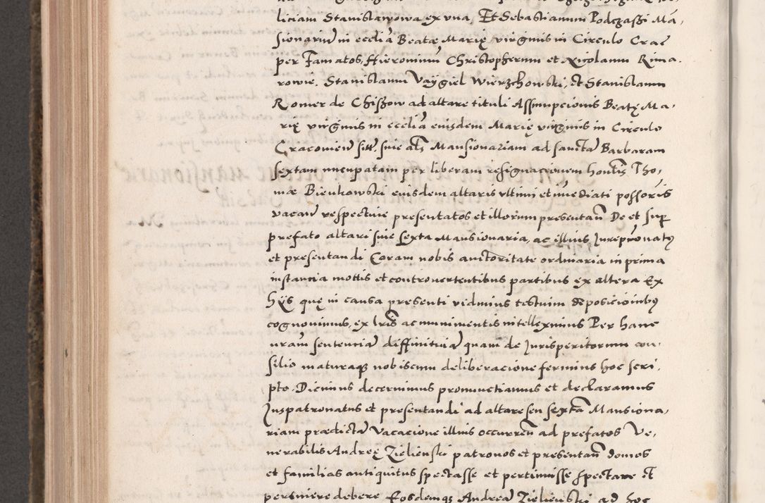Zdjęcie nr 712 dla obiektu archiwalnego: Acta actorum causarum, sententiarum tam diffinitivarum quam interloquutoriarum, decretorum, obligationum, quietationum, constitutionum procuratorum etc. coram reverendo domino Martino Izdbienski de Russiecz archidiacono Posnaniensi, custode et in spiritualibus vicario generali Cracoviensi, ad annum Domini millesimum quingesimum sexagesimum quintum, cuius indictio octava, pontificatus Pii pape, annus sextus, continuantur